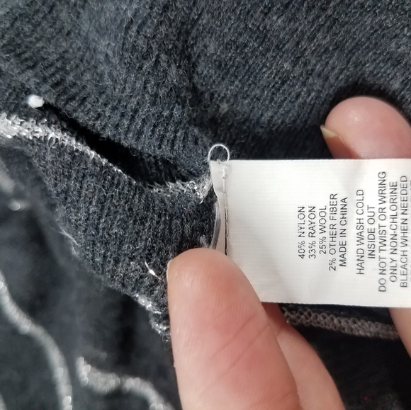 Express Gray Turtleneck Sweater - Picture 8 of 9